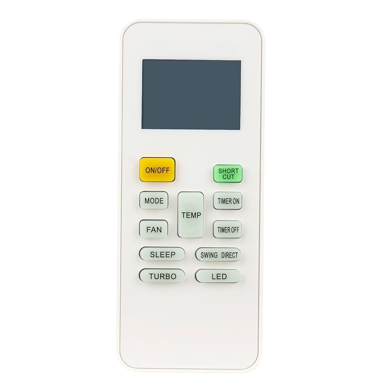 Controle Remoto Midea Carrier Springer AC - RG52B/BGE UPGRADE FÁCIL