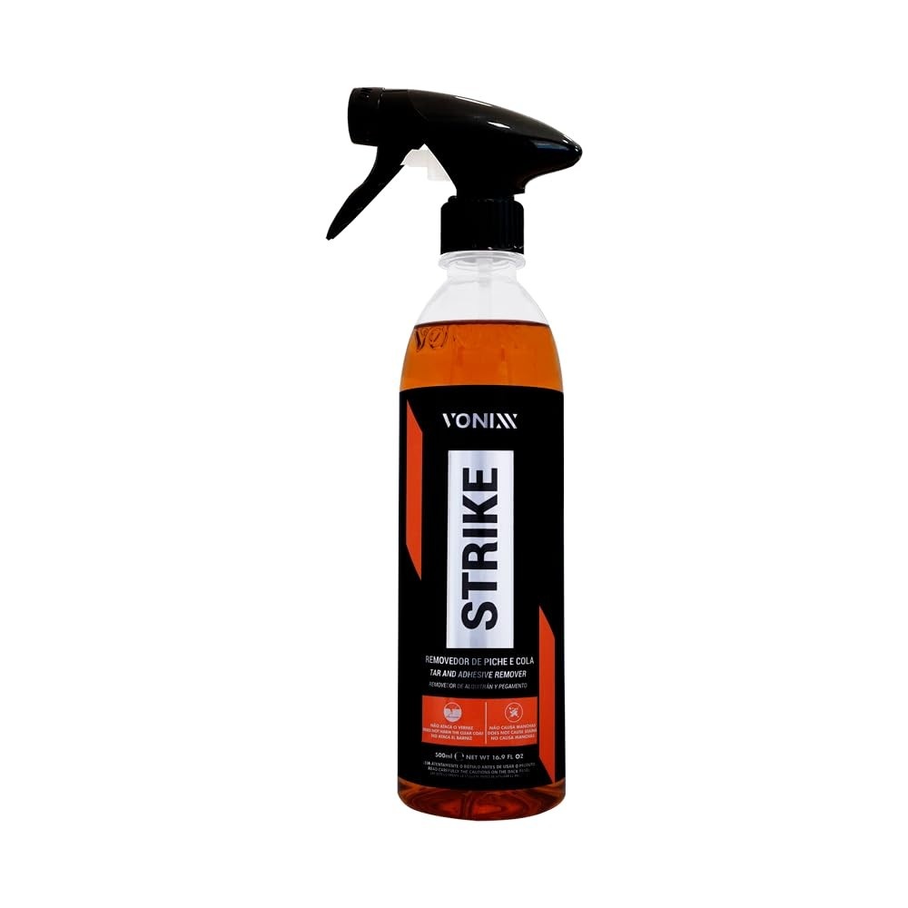 Vonixx Strike 500ml: Removedor Poderoso de Piche e Adesivos para seu Carro