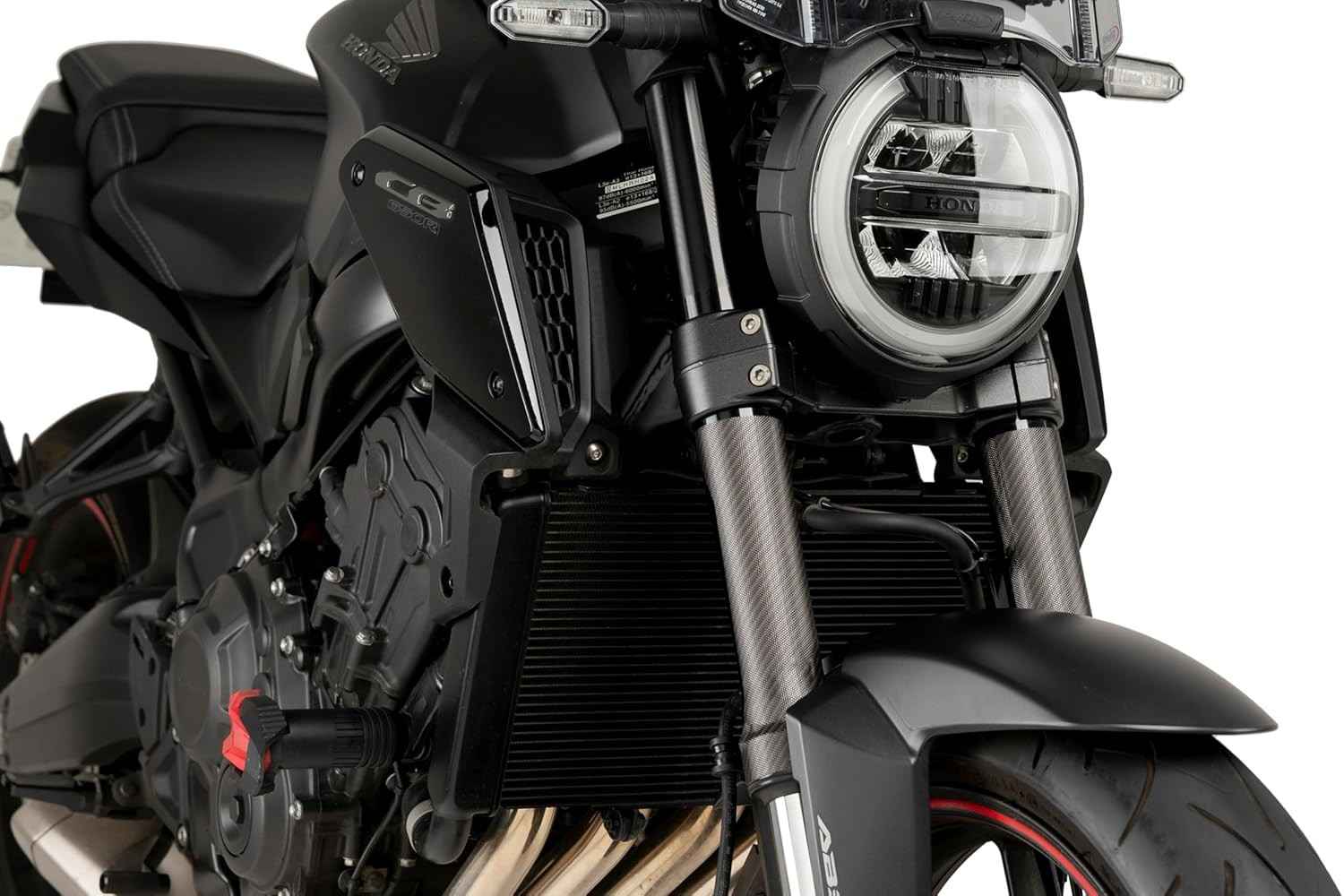 Kit Protetor de Garfo Puig 22052C Visual Carbono - Proteção e Estilo para sua BMW R1300GS