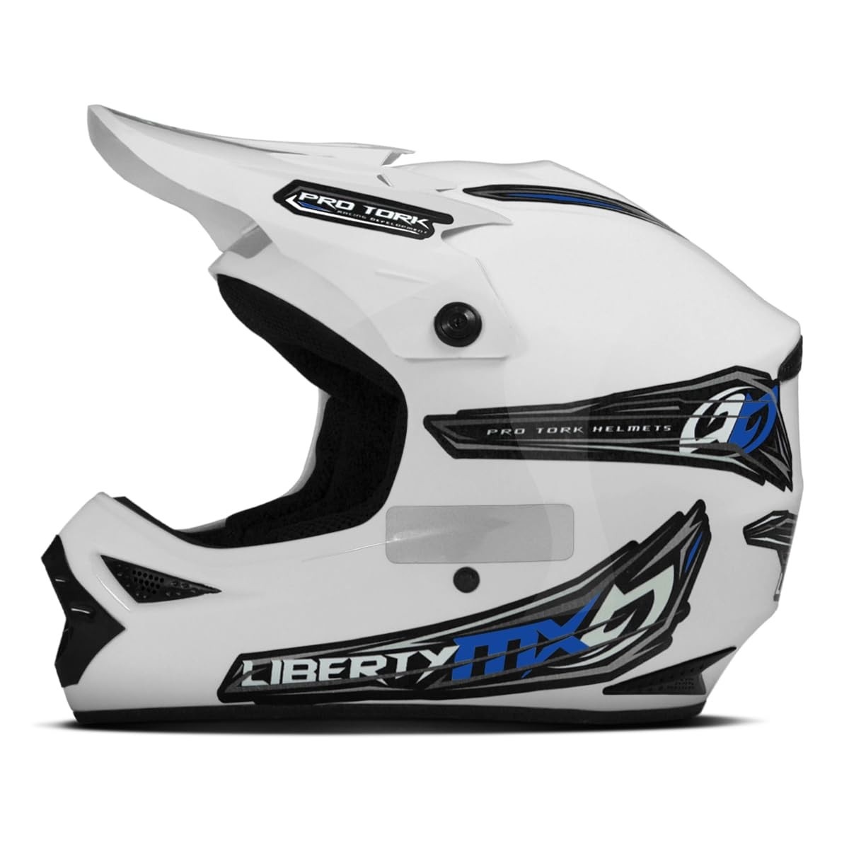 Capacete Off Road Pro Tork Liberty MX Pro Branco - Segurança e Estilo para suas Aventuras