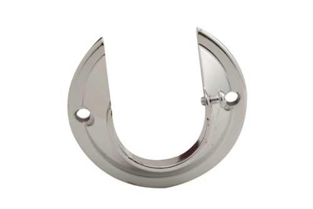 Suporte Flange 28mm Cromado Liso: Elegância e Durabilidade para Suas Cortinas