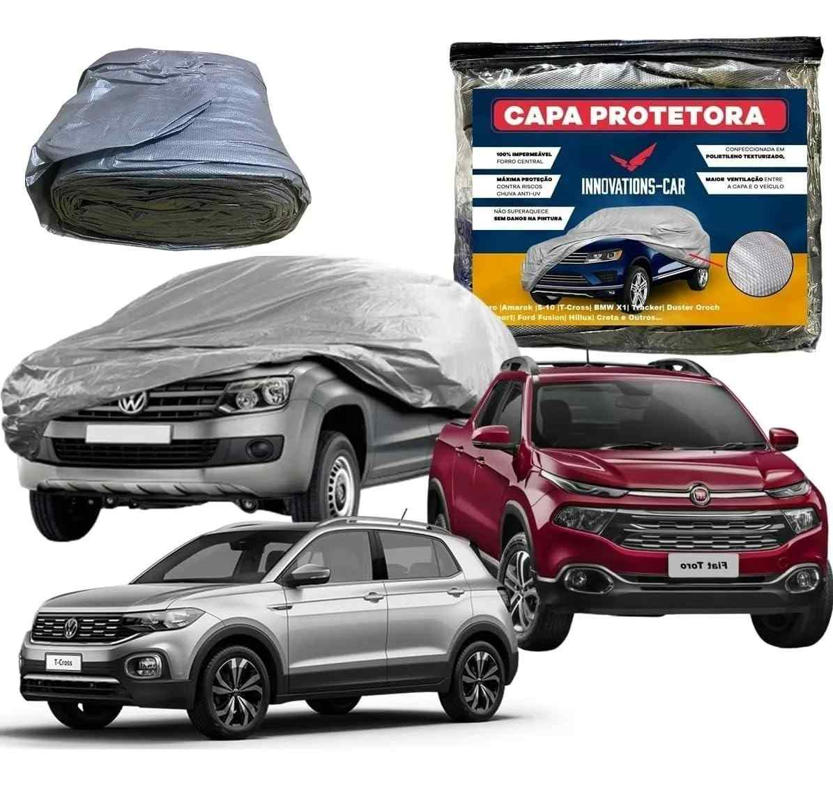 Capa Protetora Premium para Caminhonete SUV (Jeep Commander) - Sol, Chuva e Proteção Total