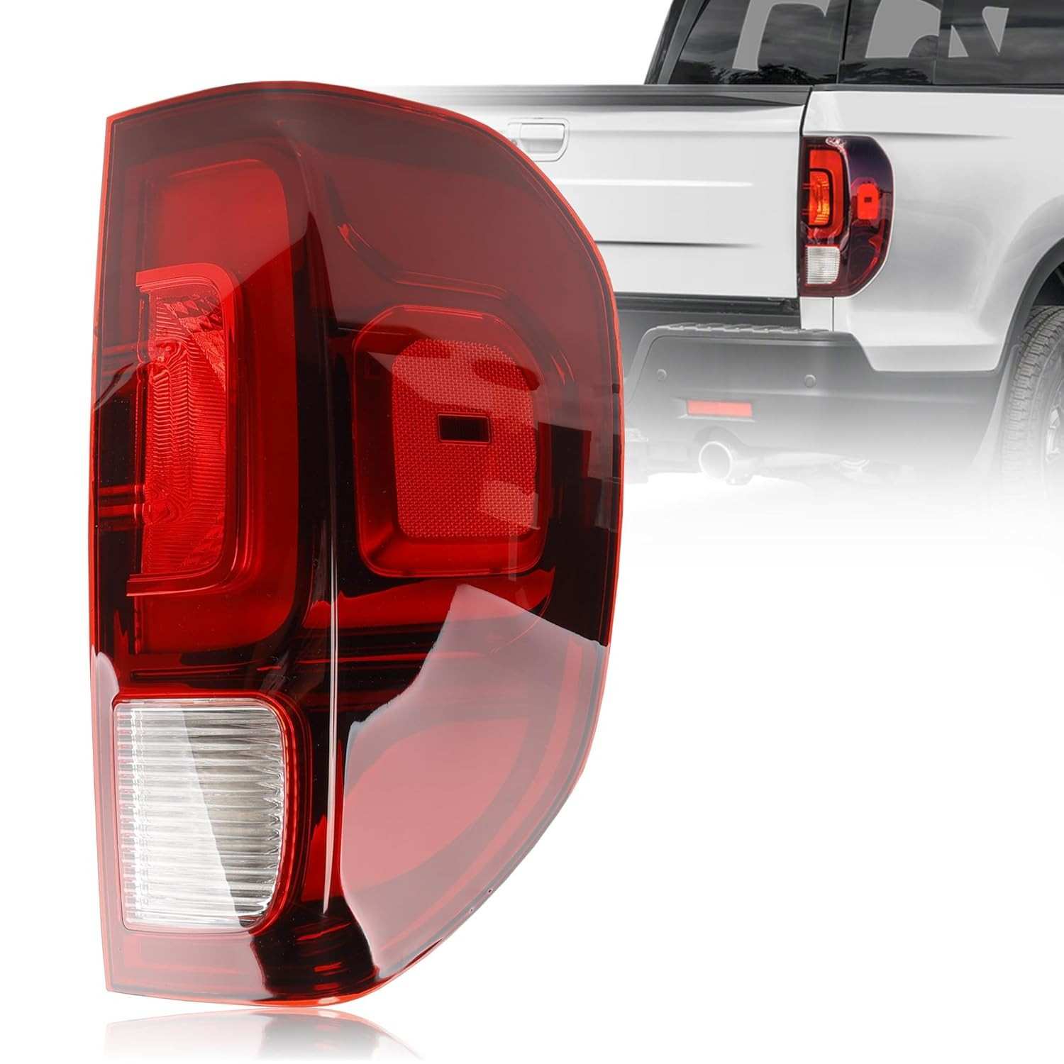 Lanterna Traseira LED Direita Honda Ridgeline 2017-2023 - Substituição Premium #33500-T6Z-A03