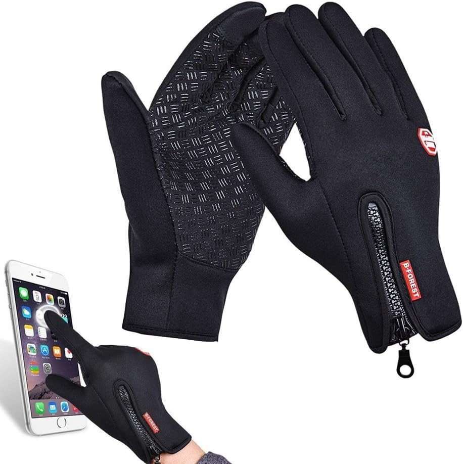 Luva Térmica Touch Screen Antiderrapante para Moto Inverno - Proteção e Conforto