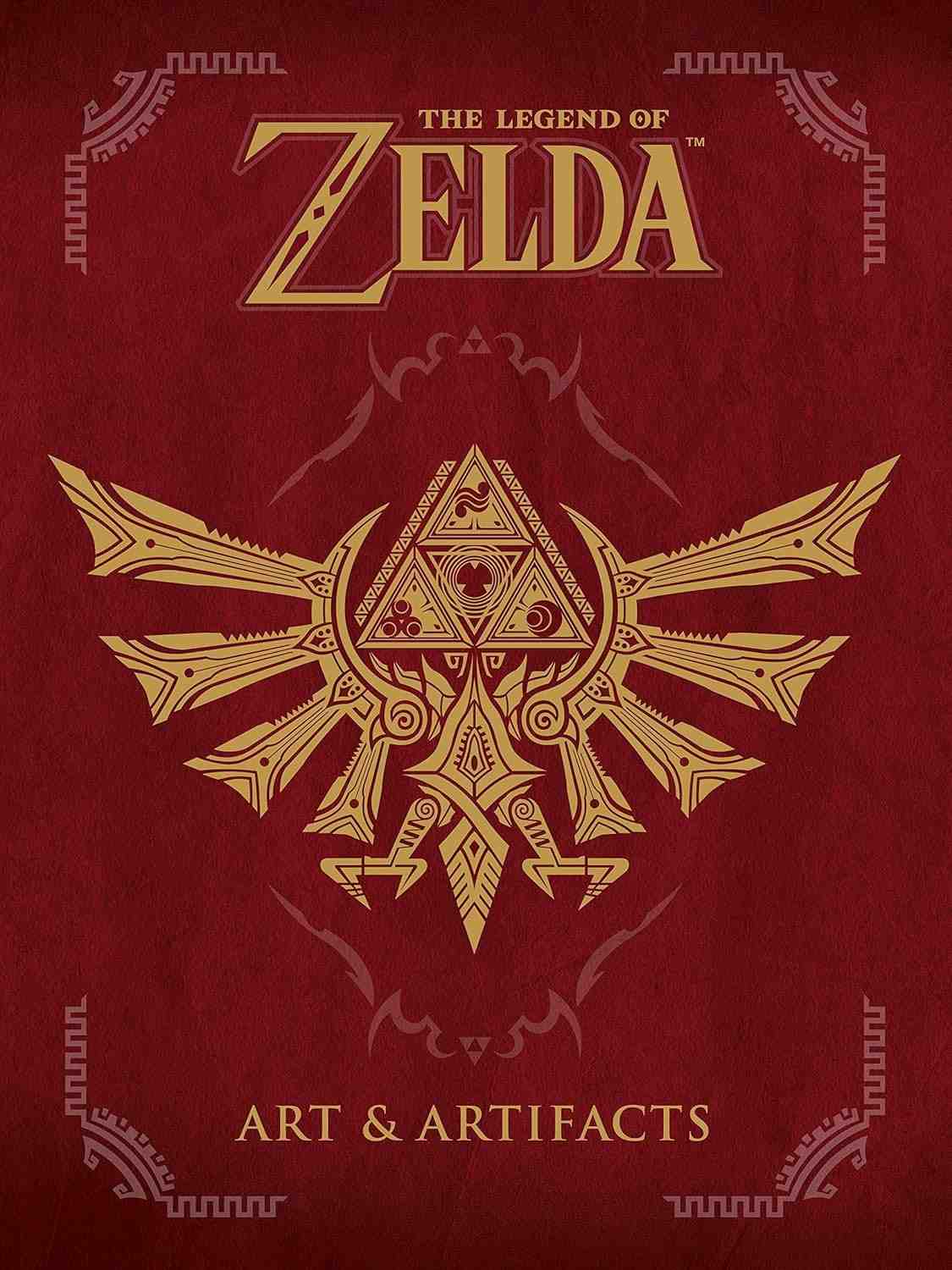 a-the-inglesa-arte-edicao-zelda-artifacts-of-art-de-livro-oficial-legend-a