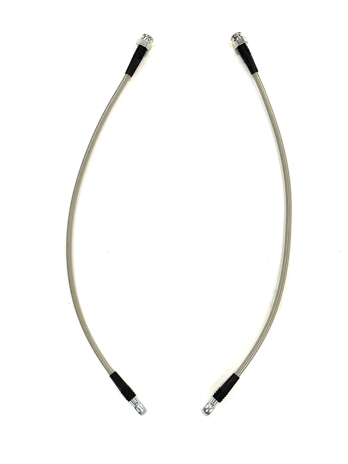 Mangueira de Freio Inoxidável Trançada Universal The Stop Shop - 40,6cm - Qualidade EUA