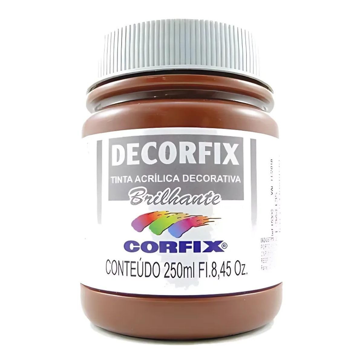 Tinta Acrílica Decorfix Branca 250ml - 317-t Siena | Acabamento Premium e Alta Cobertura