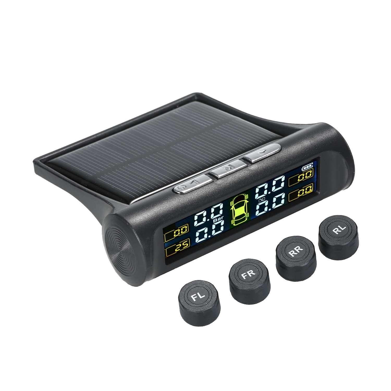 TPMS Solar: Monitore a Pressão dos Pneus em Tempo Real e Garanta Sua Segurança!