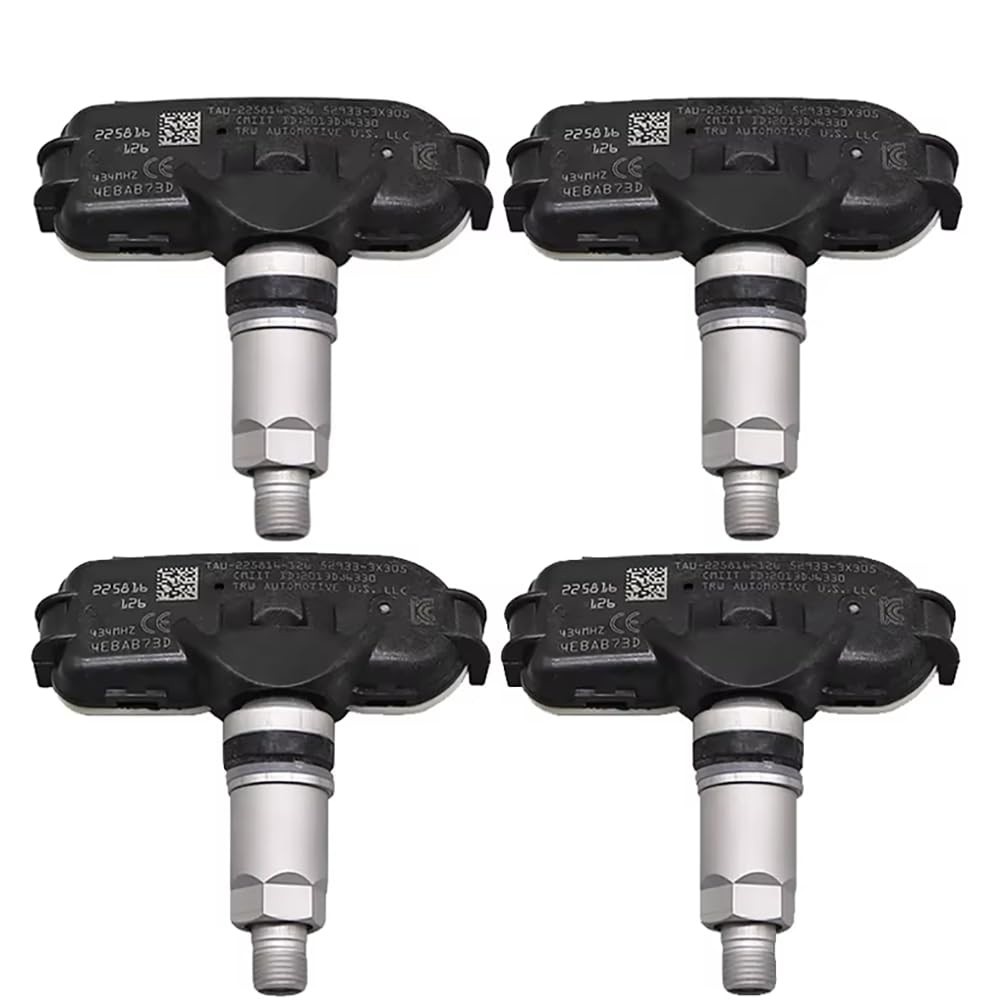 Sensor de Pressão dos Pneus TPMS 52933-3X305: Segurança e Estabilidade para Hyundai Elantra, Kia Cerato e Rio