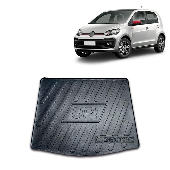 Protetor de Porta-Malas UP! 2018-2023: Proteção Premium em Relevo | Tapete Bandeja Adaptável