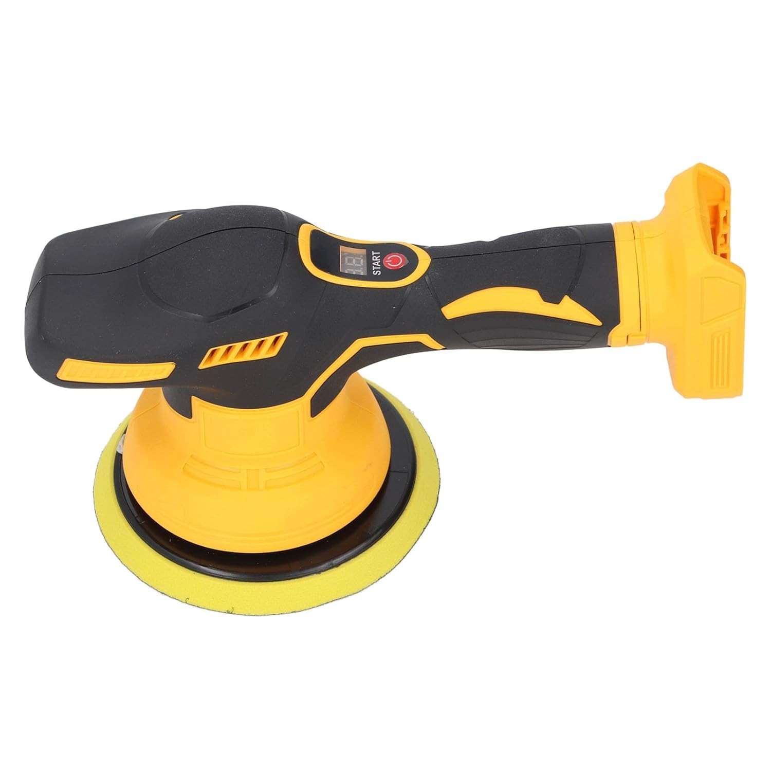 Sanpyl Polidor de Buffer Sem Fio 6 Velocidades - 20V para Acabamento Profissional em Carros, Móveis e Superfícies