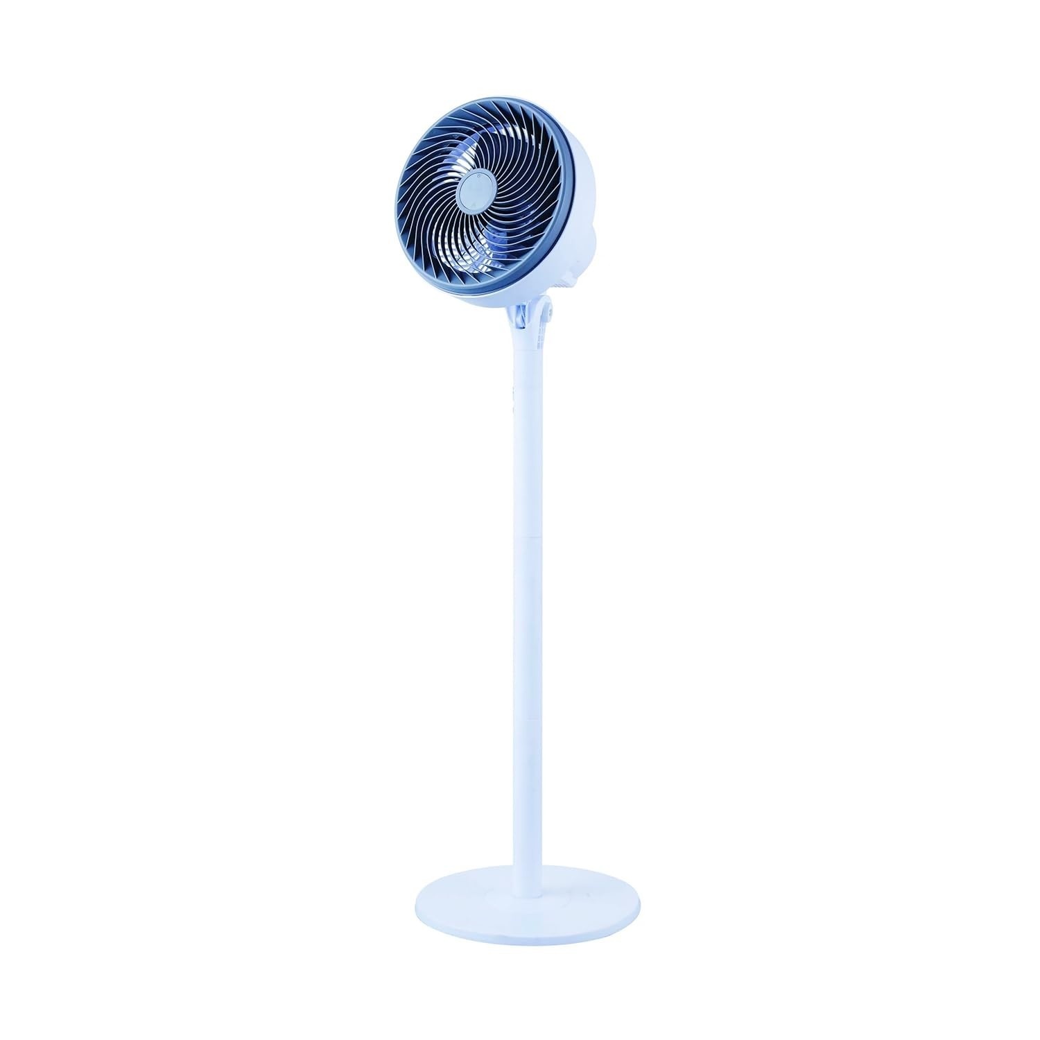 Ventilador de Coluna Vintage 3 Velocidades - Silencioso e Estiloso (Cinza Grey, 110V)