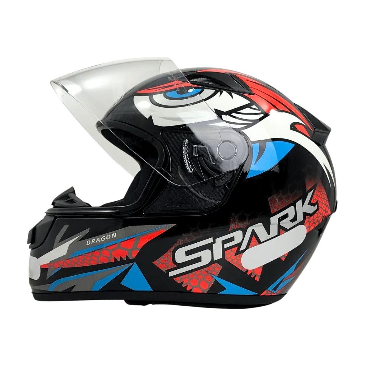 Capacete EBF Spark Dragon Rosa e Preto: Segurança e Estilo para Você!