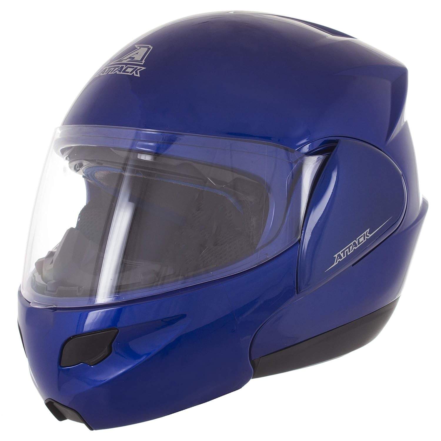 Capacete Escamoteável Pro Tork Attack Solid Azul - Segurança e Estilo para Você!