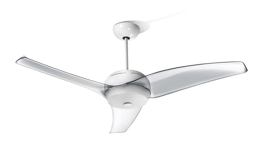 Ventilador de Teto Latina VT633 Cristal 220V com Controle de Parede – Estilo e Conforto Refinado