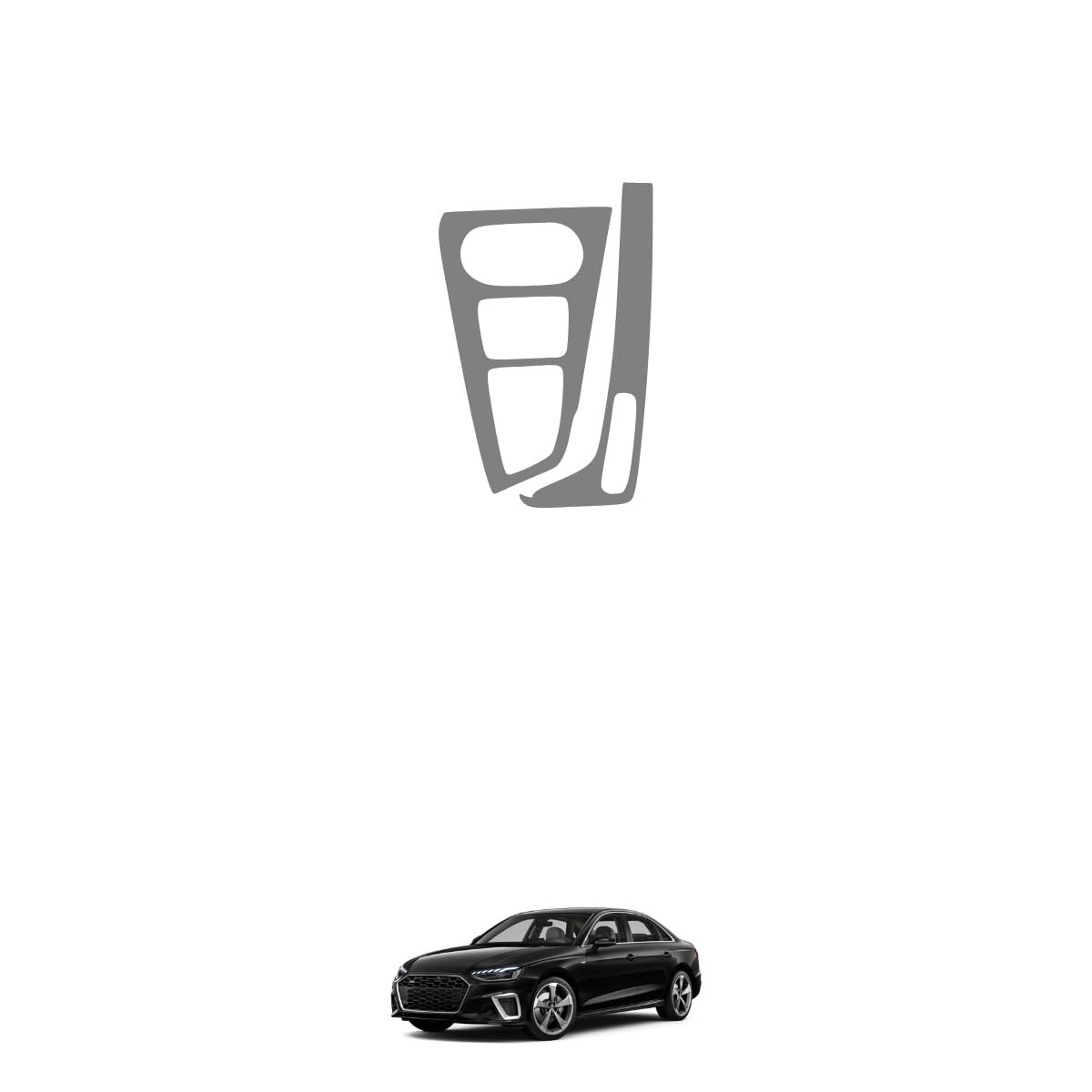 Película PPF Console Central Audi A4 Sedan Prestige 2025: Proteção Premium e Estilo
