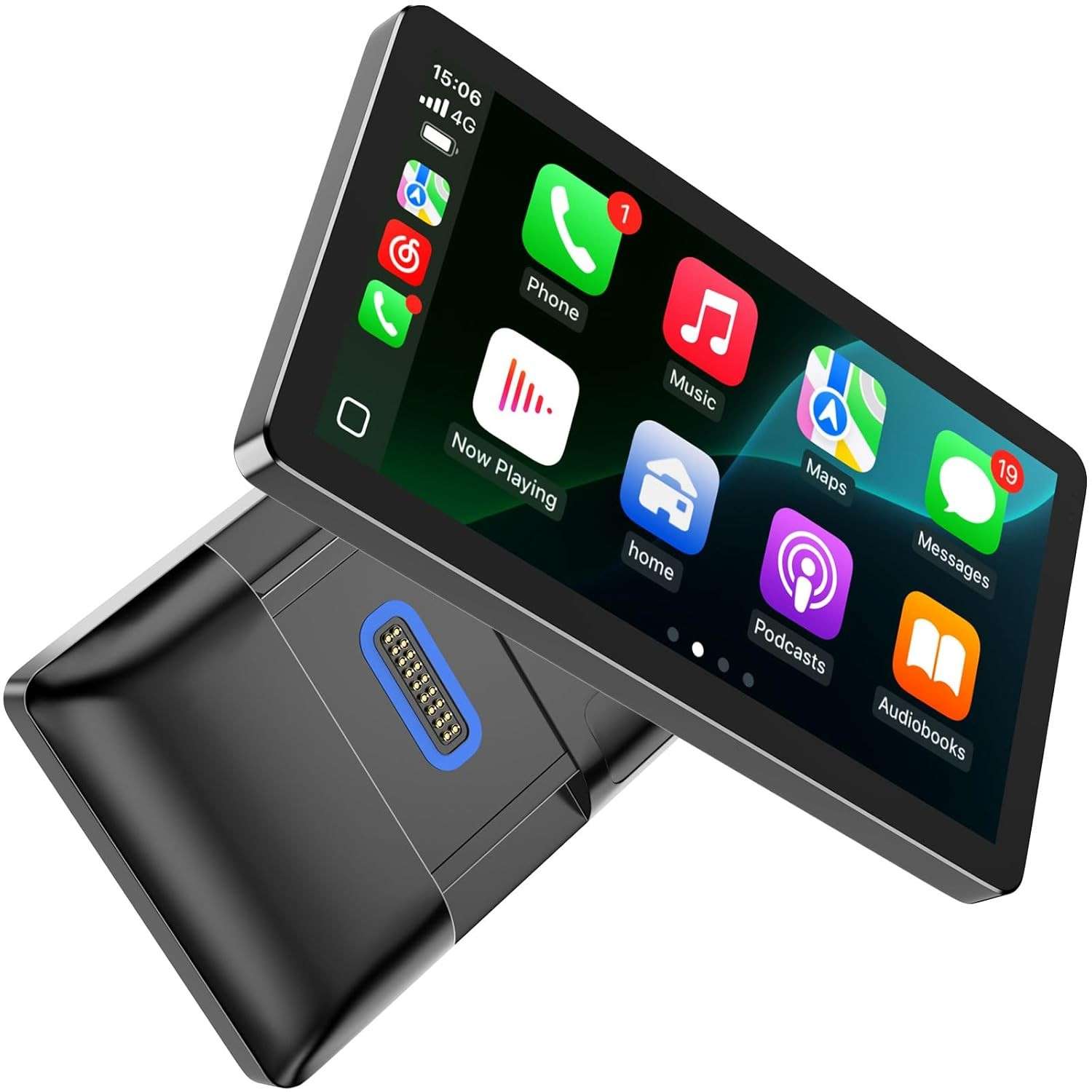 Tela GPS Moto BMW R1200GS R1250GS S1000XR Tenbaba MT-A6: CarPlay Sem Fio, IP67 e Visão HD
