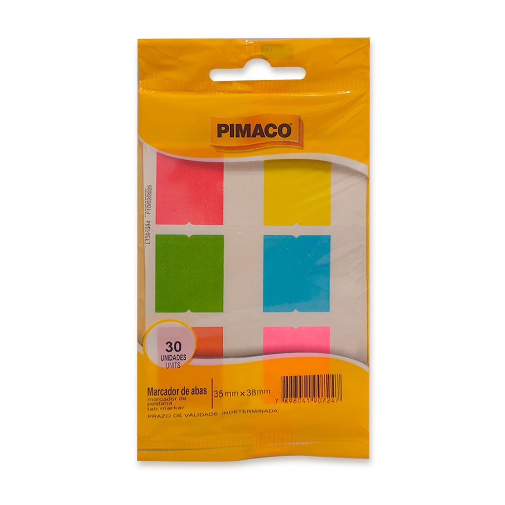 Abas Marcador de Página: Organize-se com 30 Cores!
