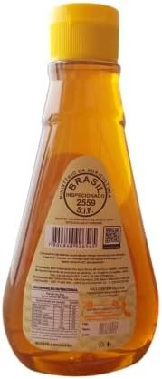 Mel Laranjeira Puro de Abelha 100% Natural - Bisnaga 500g