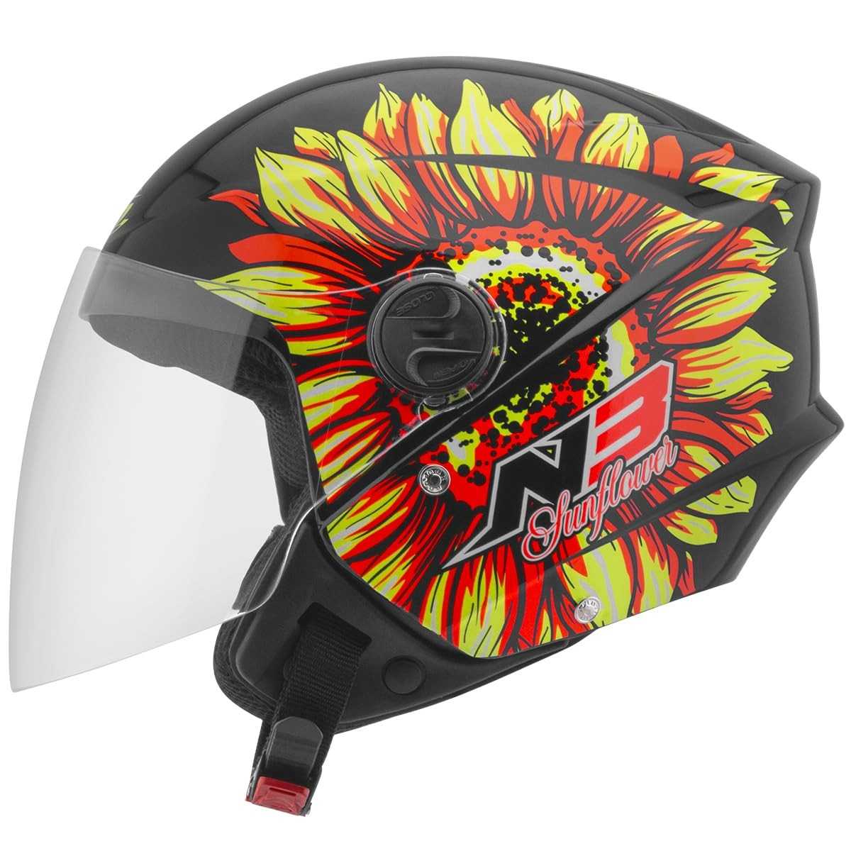 Capacete Aberto Pro Tork New Liberty Three Sunflower Tamanho 60 - Estilo e Segurança para Você!