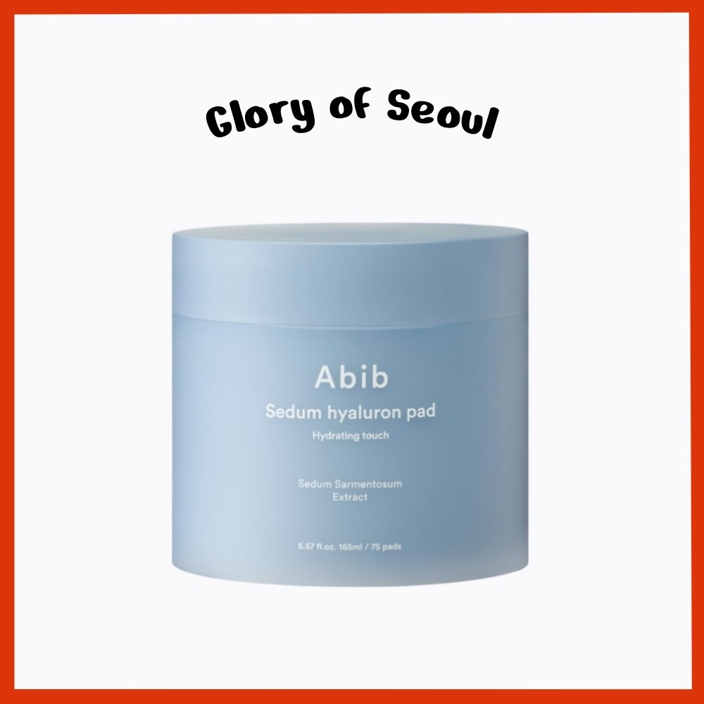 ABIB Sedum Hyaluron Pad: Hidratação Profunda em 75 Pads