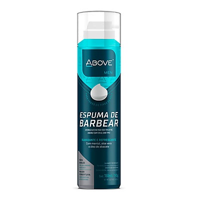 Above Men: Espuma de Barbear Refrescante 150ml