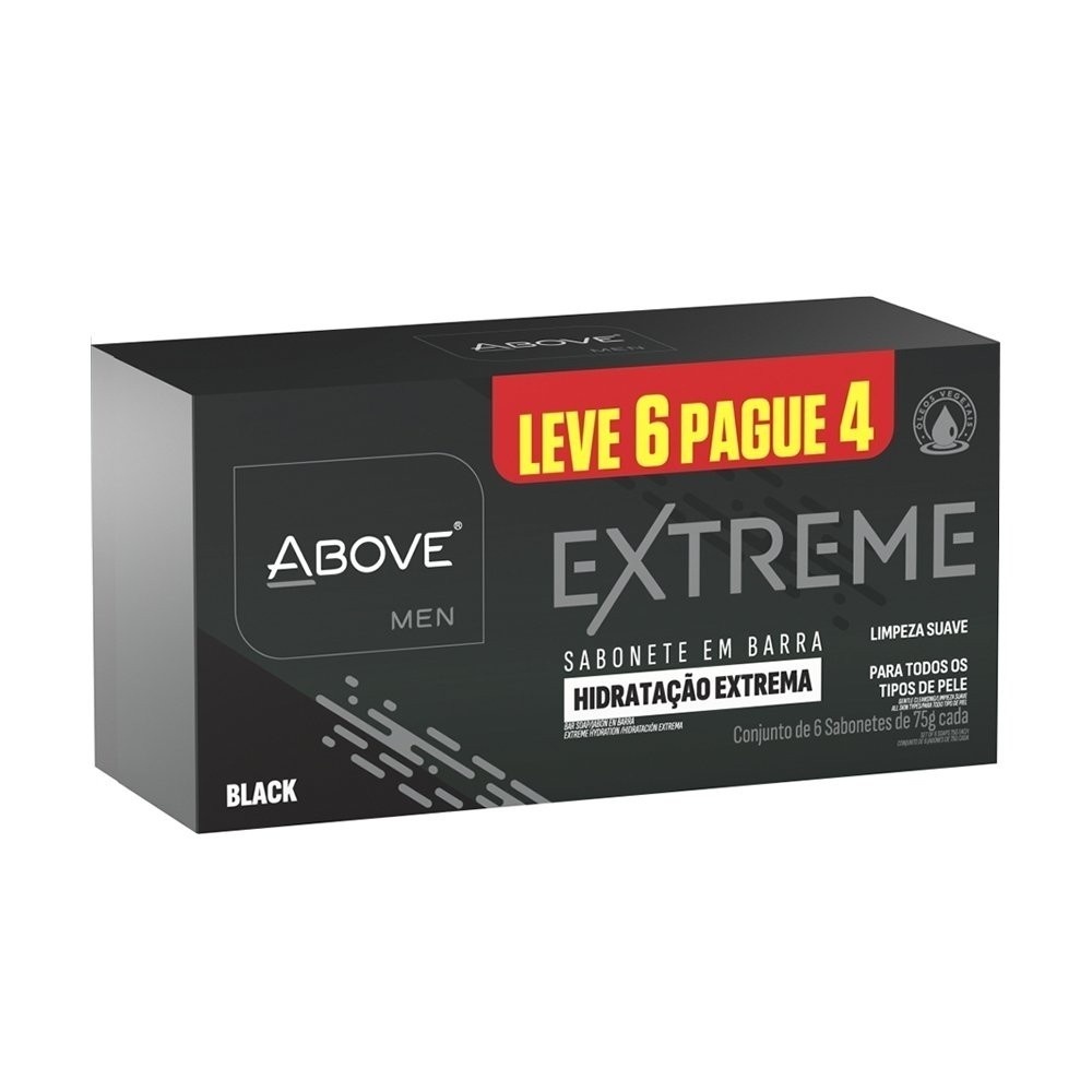 Above Men Extreme Black: Leve 6, Pague 4!