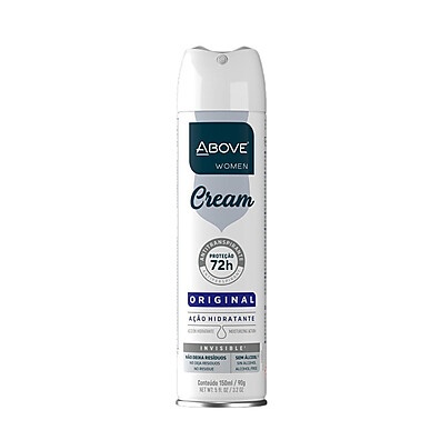 Above Women Cream: 72h de Proteção e Frescor
