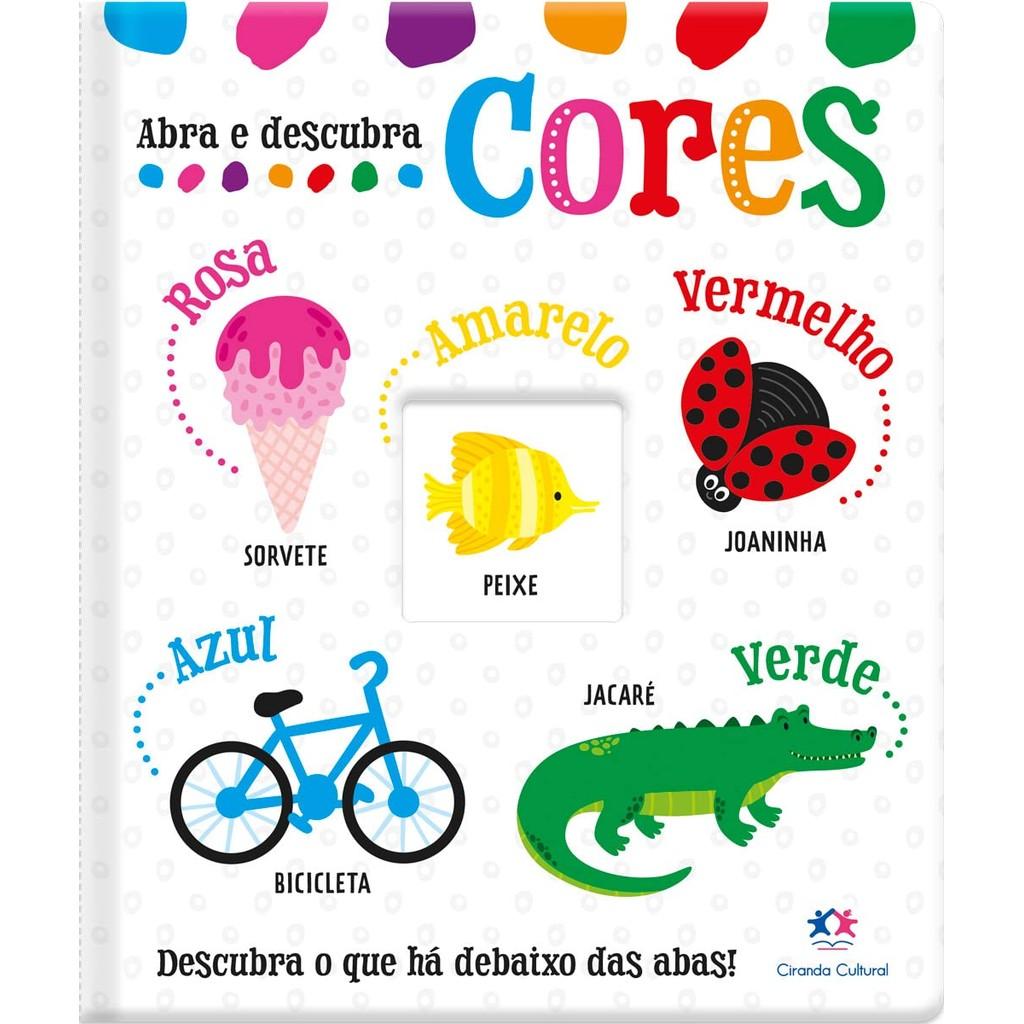 Abra e Descubra Cores: Livro Almofadado Divertido!