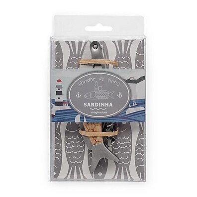 Abridor de Vinho Sardinha: Divertido e Eficiente!