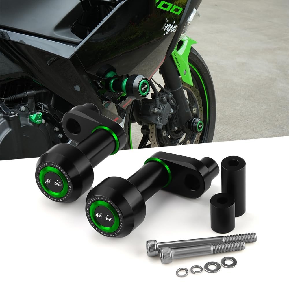 Sliders de Quadro para Kawasaki Ninja 400/500 ABS 2018-2025: Proteção Anticolisão e Antiqueda