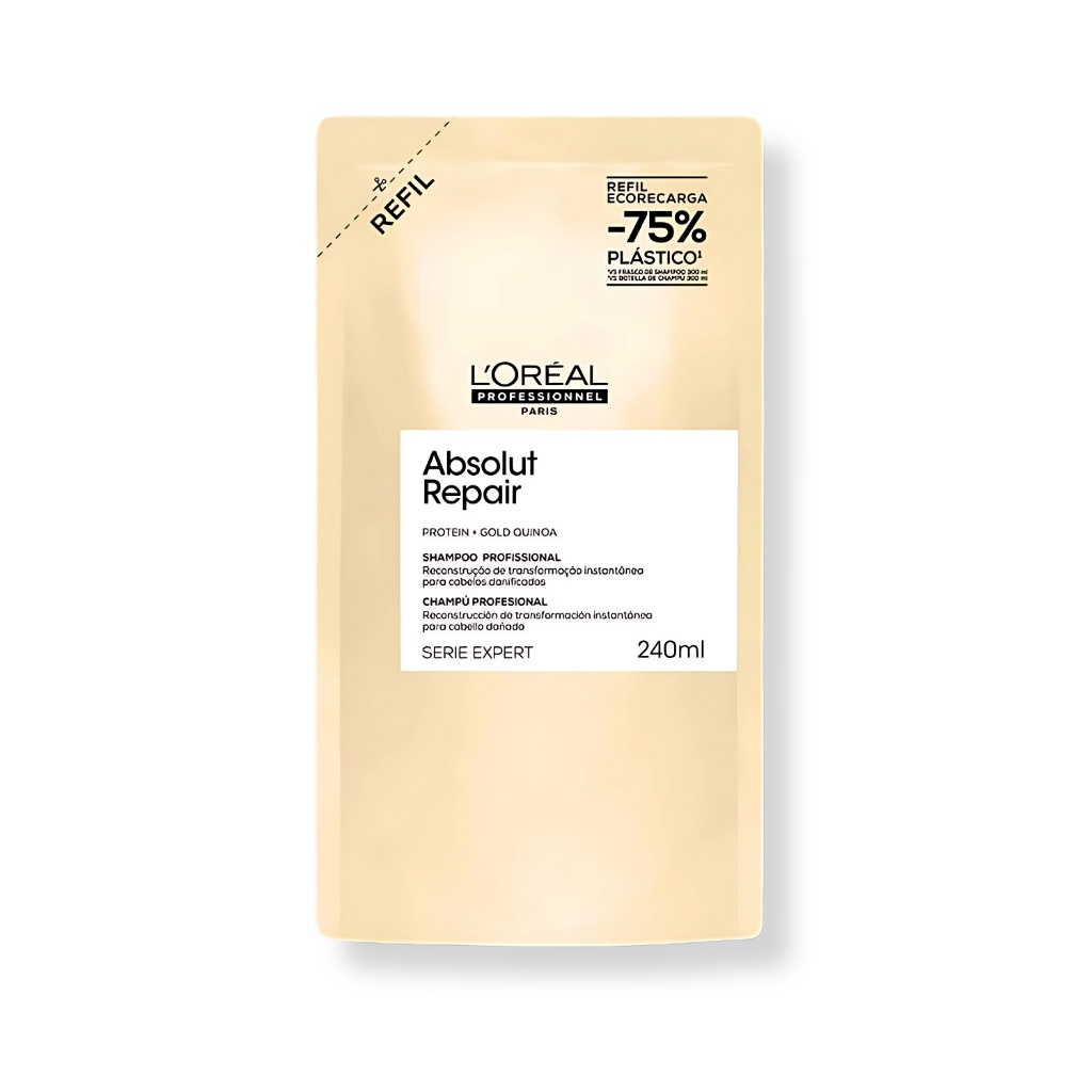 AbsolutRepair Gold: Shampoo Refil 240ml L'Oréal