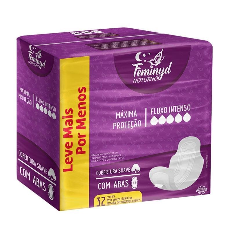 Absorvente Noturno Feminyd: Noites Seguras e Confortáveis