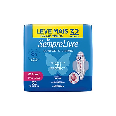 Absorvente Sempre Livre Adapt Plus Suave: Conforto e Proteção
