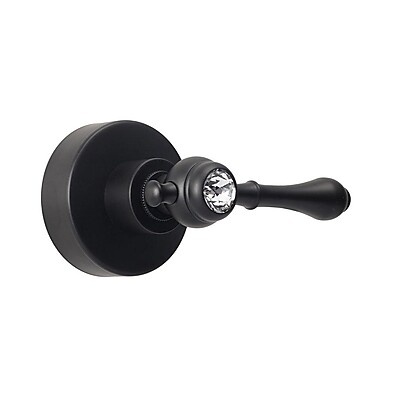 Acabamento de Registro Pingoo: Elegância em Preto