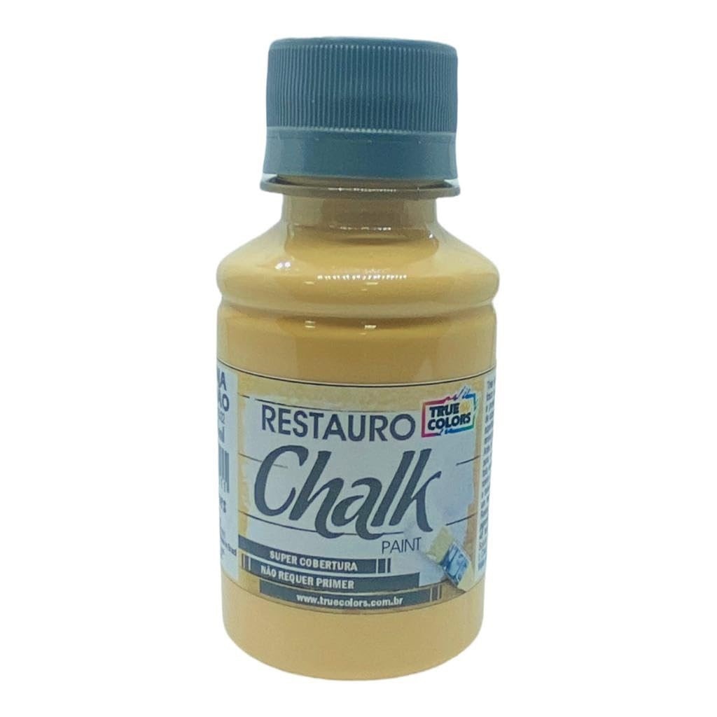 Tinta Restauro Chalk Paint 100ml - Vitamina de Mamão | Acabamento Vintage e Moderno