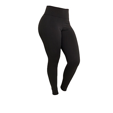 Legging Cós Alto: Kit 4 Peças para Academia 🍑