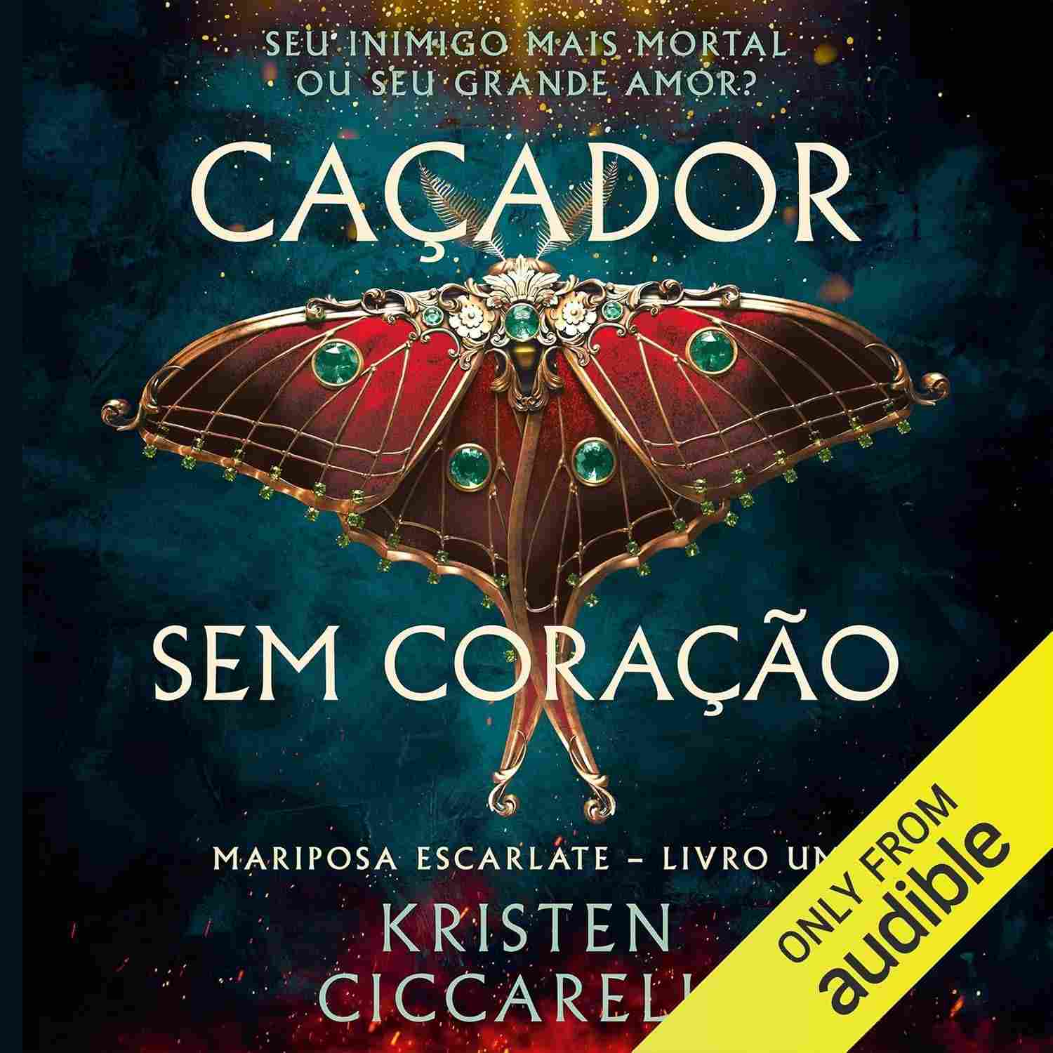 Mariposa Escarlate: Caçador Sem Coração, Livro 1 - Fantasia Romântica e Ação