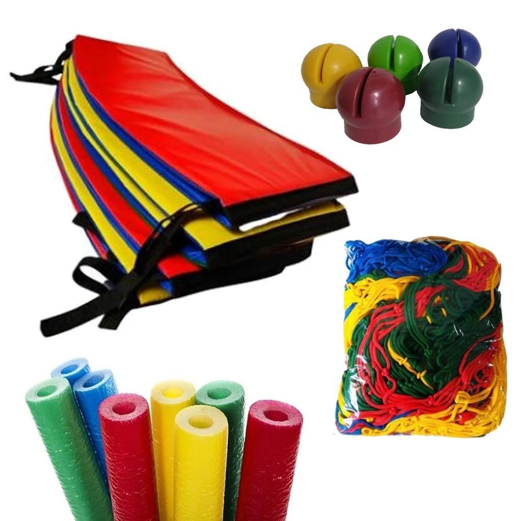 Acessórios Cama Elástica 2,44m: Kit Completo!