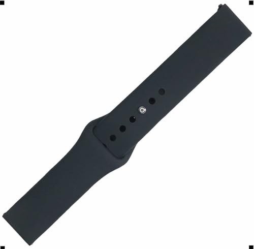 Pulseira Borracha 20mm Amazfit Gts 2 3 4 Mini Galaxy Active DM ACESSÓRIOS