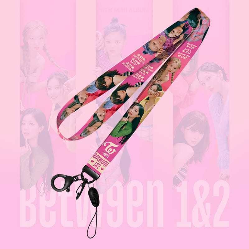 Cordão Lanyard K-POP Removível para Celular e Acessórios