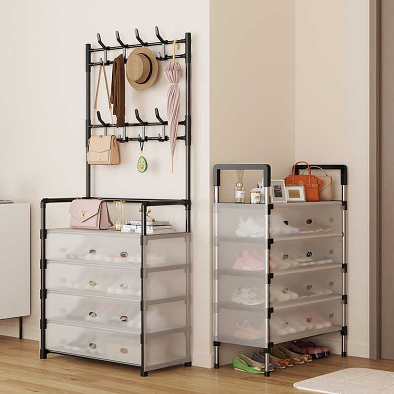 Sapateira 5 Andares com Tampa – Organização Perfeita para Sapatos e Acessórios