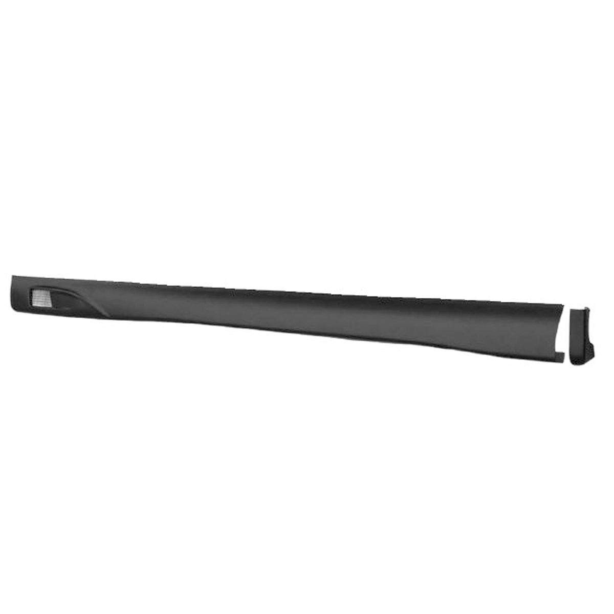 Spoiler Lateral Universal Sport-Flex 1,65-1,98m 2/4 Portas - Preto Acetinado