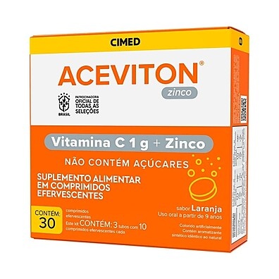 Aceviton Zinco: Imunidade Turbinada e Energia 🍊