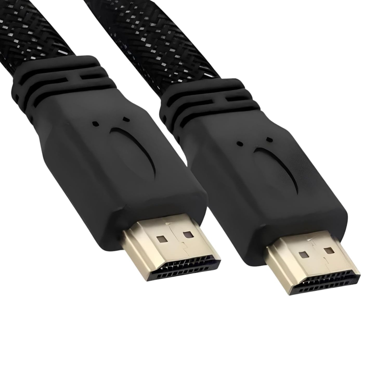 Cabo HDMI Achatado 5m Premium: Imagem 4K, 3D e Áudio Cristalino