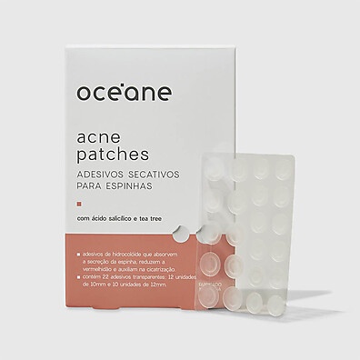 Acne Patches com Ácido Salicílico - Seca Espinhas Rápido!