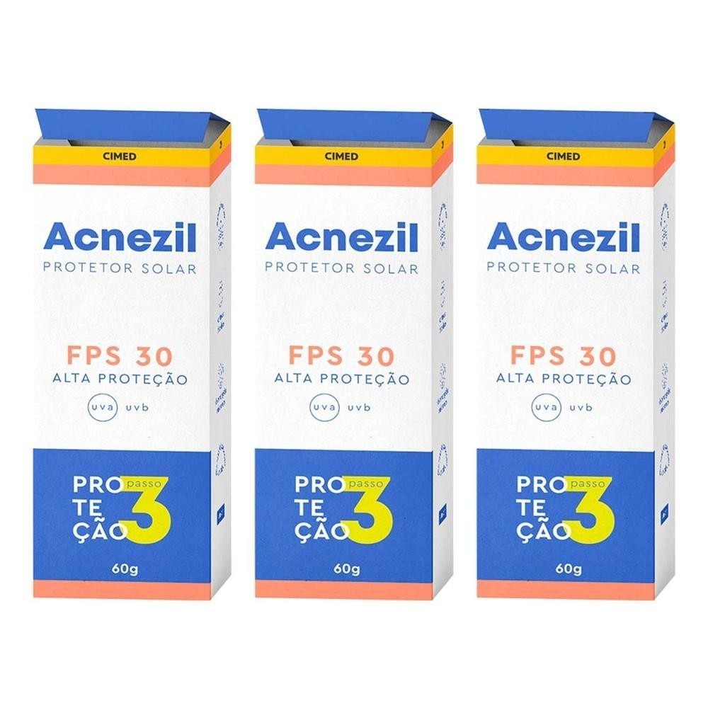 Acnezil FPS 30: Proteção Solar e Controle da Oleosidade