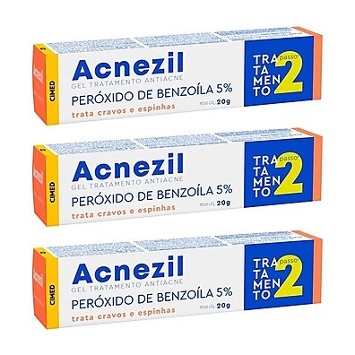 Acnezil Gel: Elimine a Acne com 3 Unidades!