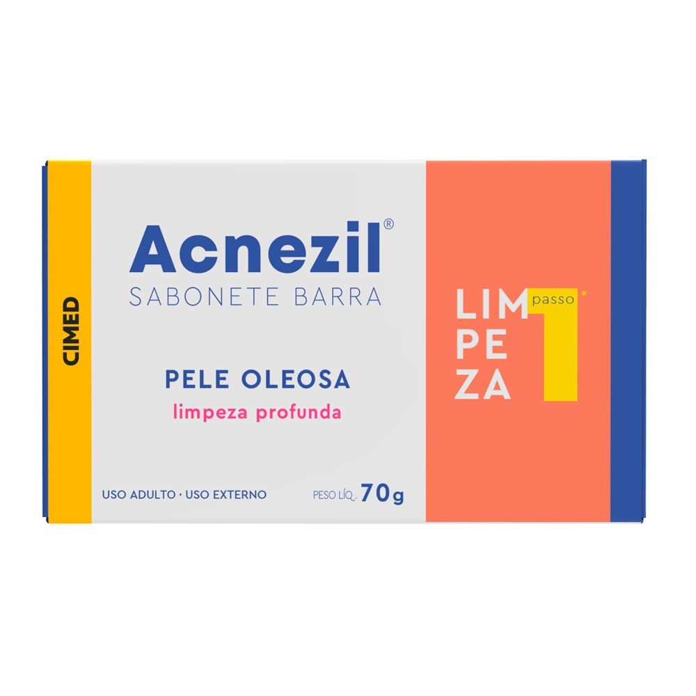 Acnezil: Limpeza Profunda para Pele Oleosa – 70g