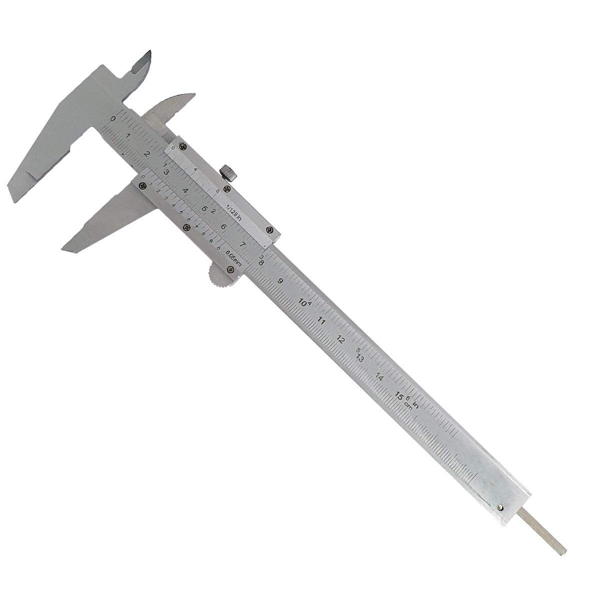 Paquímetro Universal 150mm Quadridimensional em Aço Carbono - Precisão Profissional
